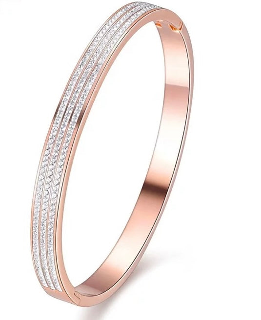 ‘Barcelona’ Cuff Rose Gold 20cm